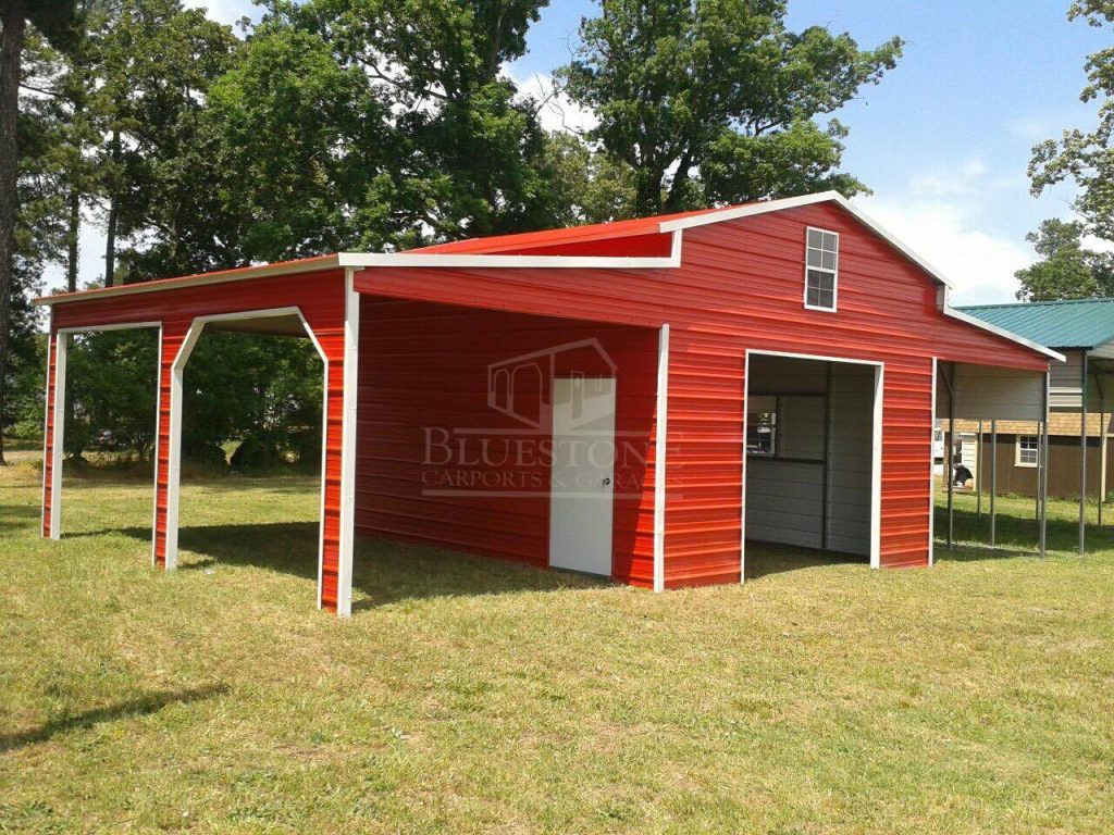 American Barn - Bluestone Carports and Garages